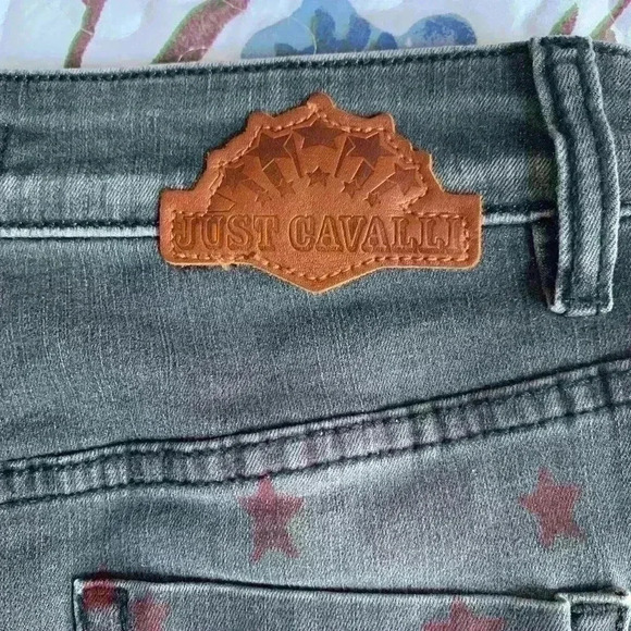 Just Cavalli Denim Mini  Skirt - Picture 7 of 10